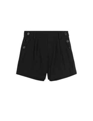 Girls&#39; Side Button Crease Resistant Shorts with Triple Action Stormwear&trade; &#40;Older Girls&#41;